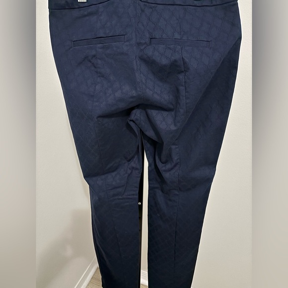 Lilly Pulitzer Navy Patterned Pants - Picture 2 of 4